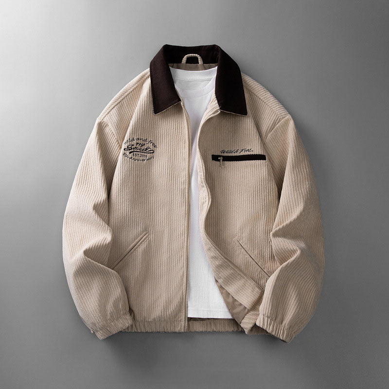 Salvador Corduroy Zip Jacket